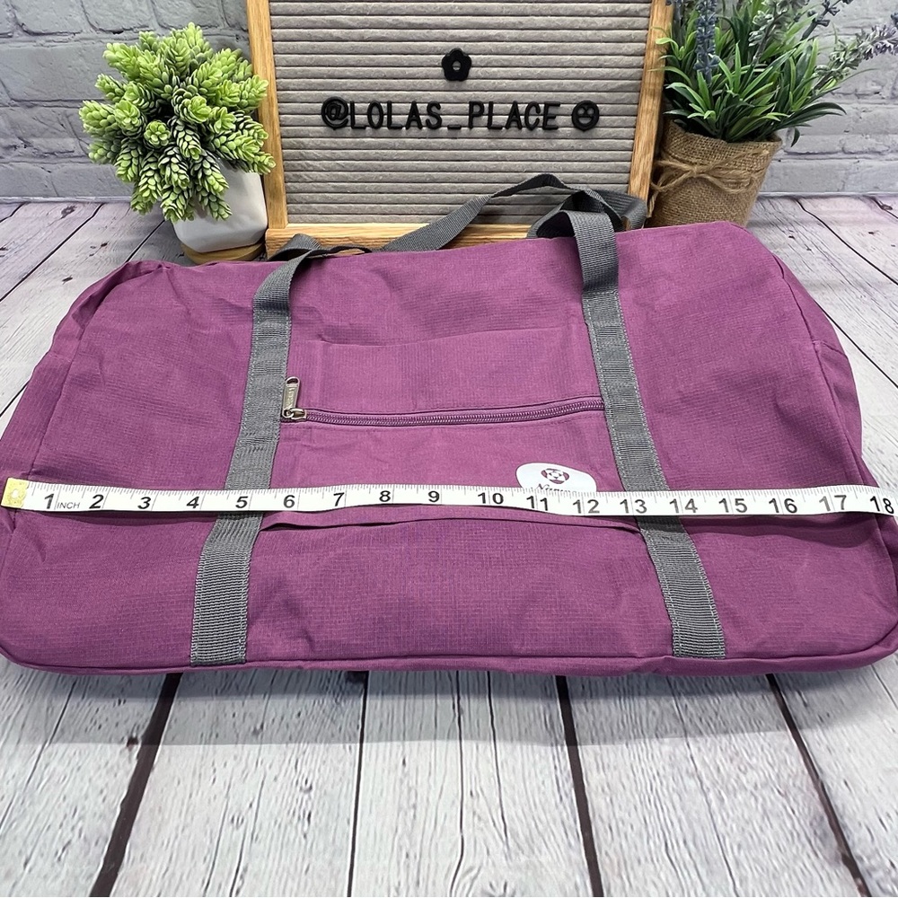 🔥FINAL PRICE🔥TRAVEL/GYM BAG Lightweight-folds small Narwey-EUC - Picture 13 of 16